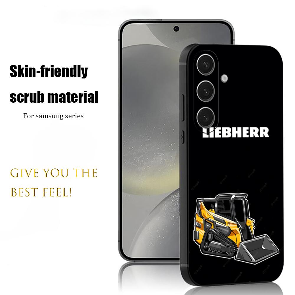 Samsung Galaxy S24 - LOGO L-liebherr Excavator Phone Case For