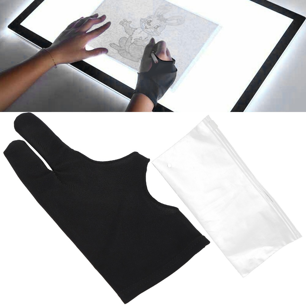 2pcs Durable Two-Finger Design - Drawing Glove Artist review and price