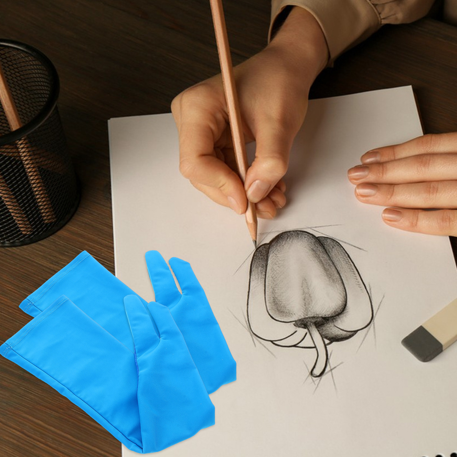 1Pair Drawing Glove Two-Finger - Drawing Glove Artist review and price