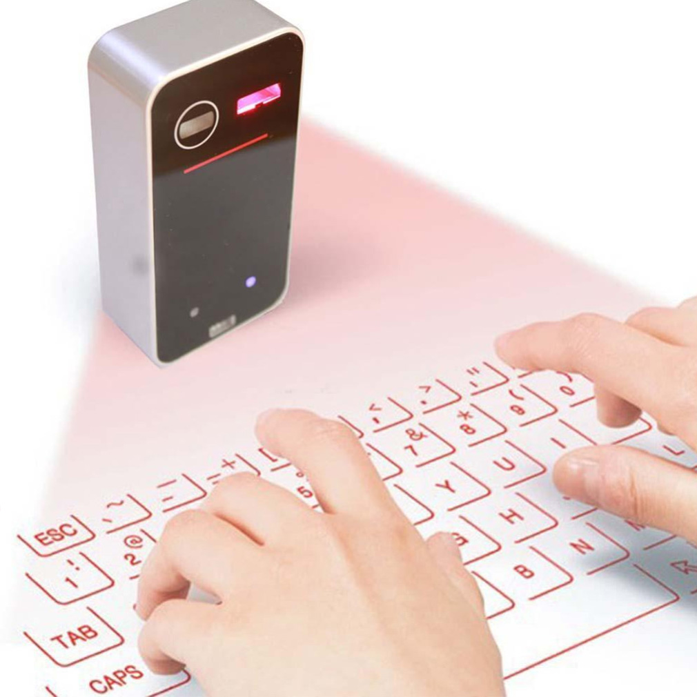 Portable Wireless Laser Keyboa - Android Tablet Gaming Accessories review and price