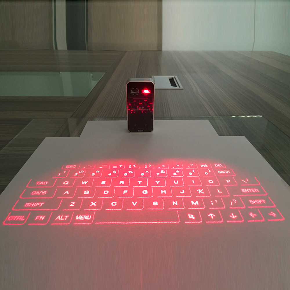 Portable Wireless Laser Keyboa - Android Tablet Gaming Accessories review and price