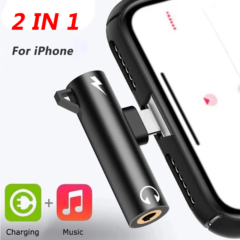 2 In1 Adapter Splitter For iPh - Wired Earphone Lightning review and price
