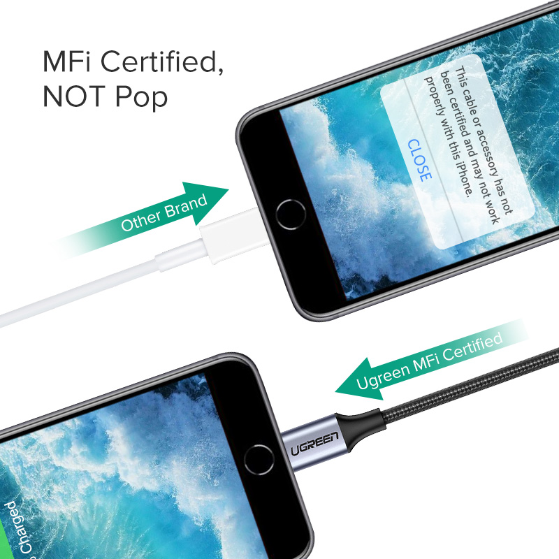 UGREEN Adapter for iPhones MFi - Wired Earphone Lightning review and price