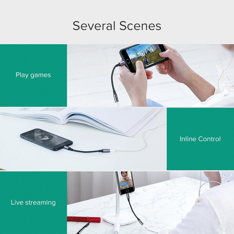 UGREEN Adapter for iPhones MFi - Wired Earphone Lightning review and price