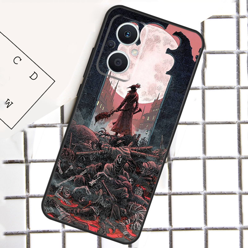 Bloodborne Dark Souls Case For - Oppo Reno 12 review and price