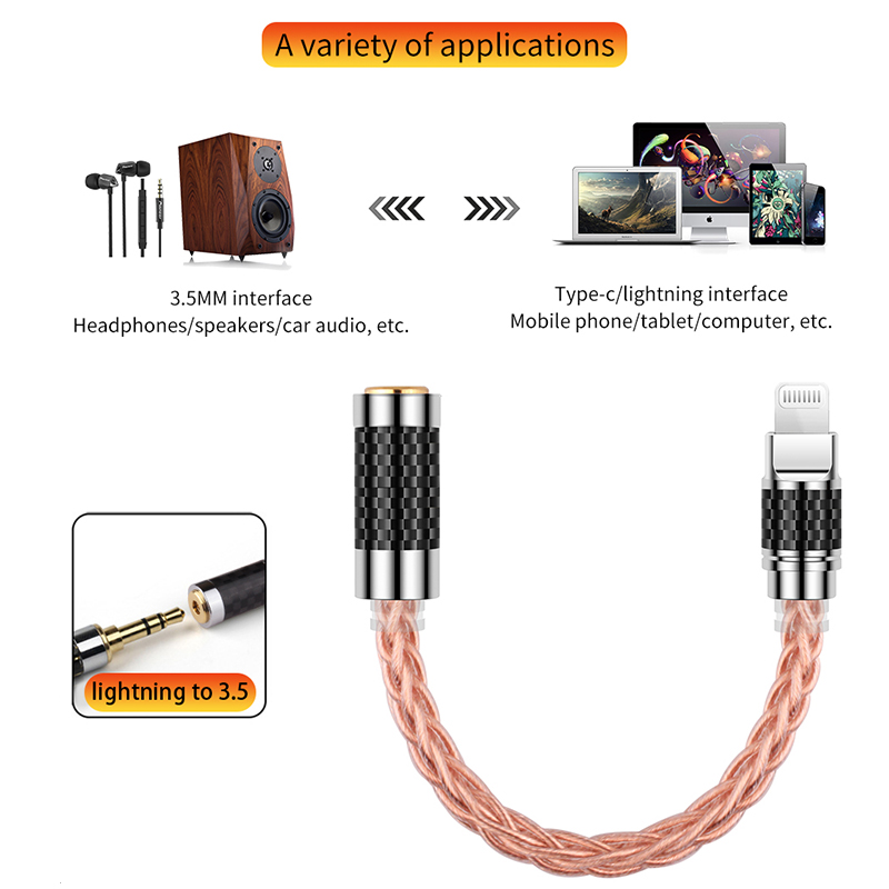 YYTCG Type-C To 2.5/3.5/4.4mm  - Wired Earphone Lightning review and price