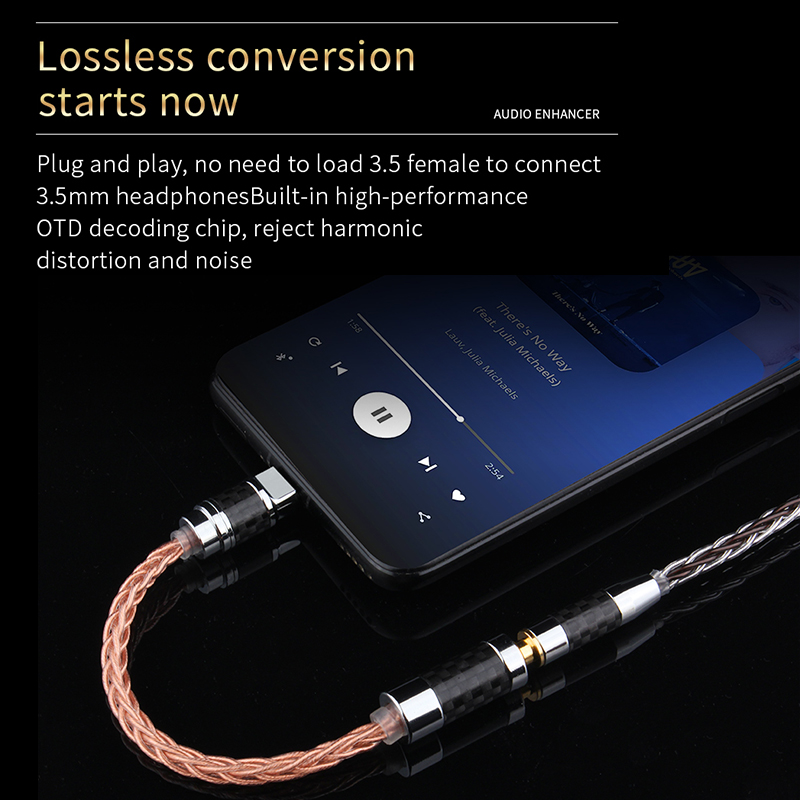 YYTCG Type-C To 2.5/3.5/4.4mm  - Wired Earphone Lightning review and price