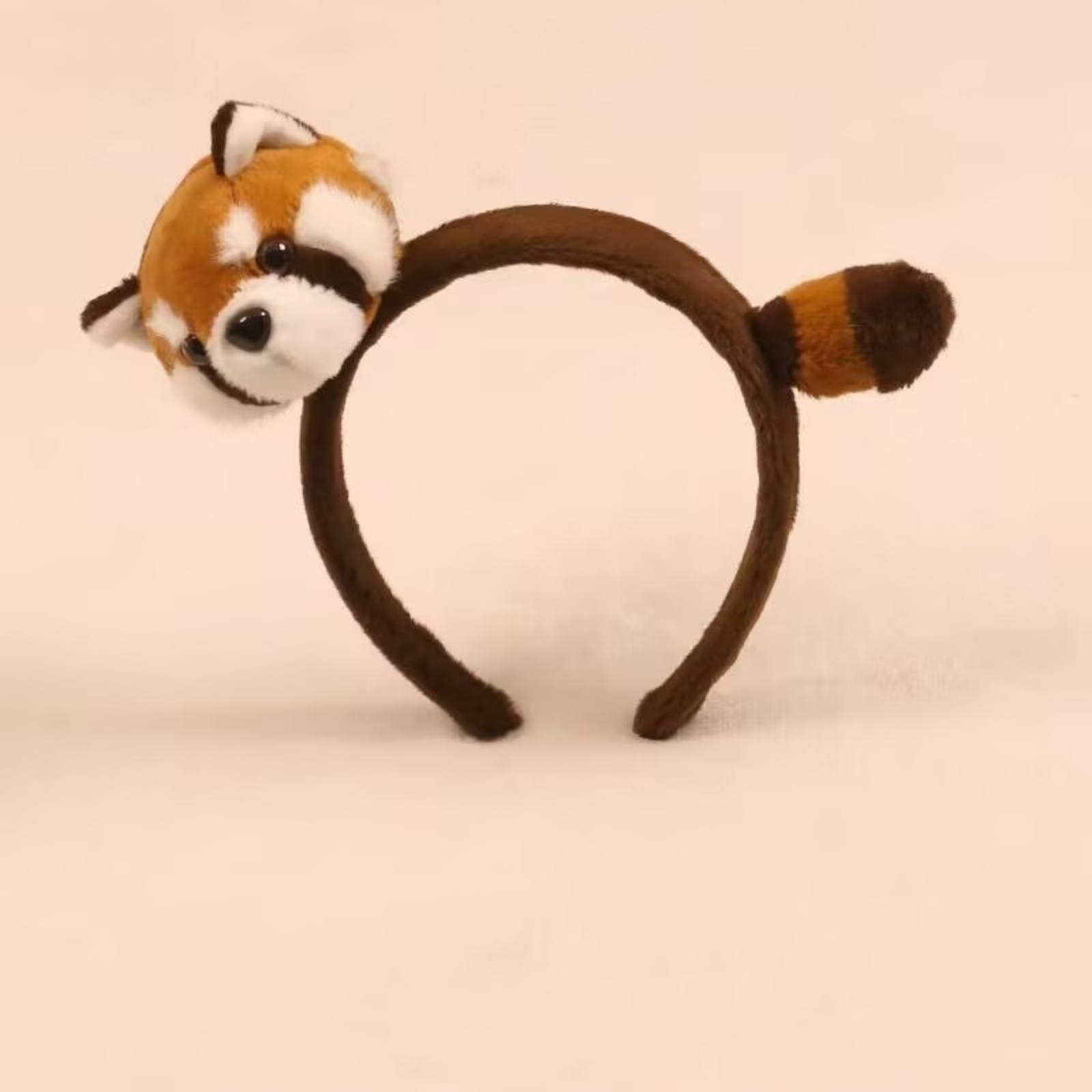 1 PC Cute Raccoon Plush Headba - Tablet Cute Accessories review and price