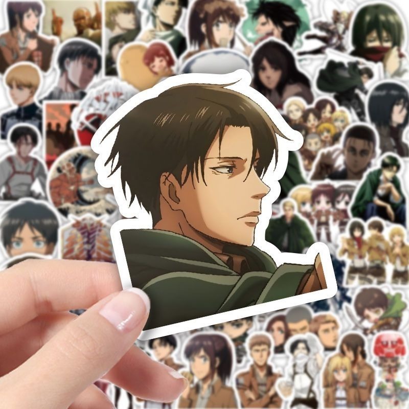 60Pcs Attack on Titan Anime St - Tablet Cute Accessories review and price