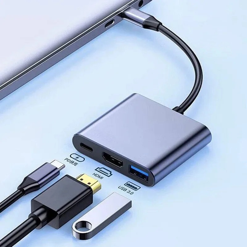 USB C HUB 3in1 Type C 3.0 to H - Usb Hub Type C review and price