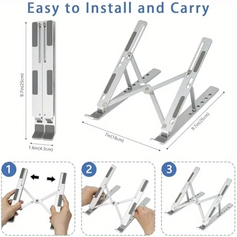 Aluminum Alloy Laptop Holder S - Cooling Stand Tablet review and price