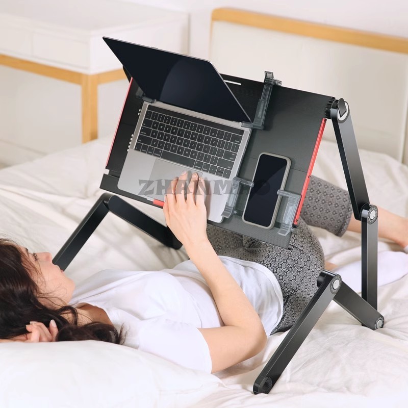 Lying Flat on The Bed, Laptop  - Tablet Lap Desk review and price