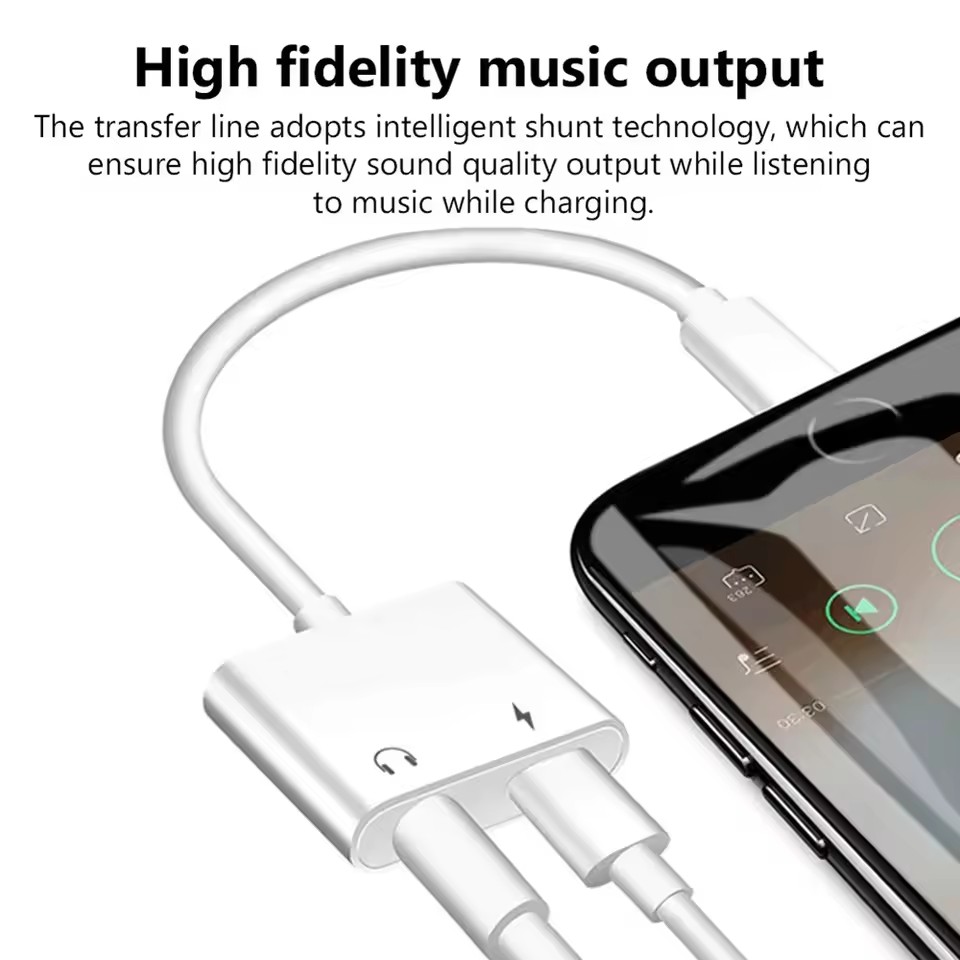 2 in 1 iOS to 3.5mm Jack Audio - Wired Earphone Lightning review and price