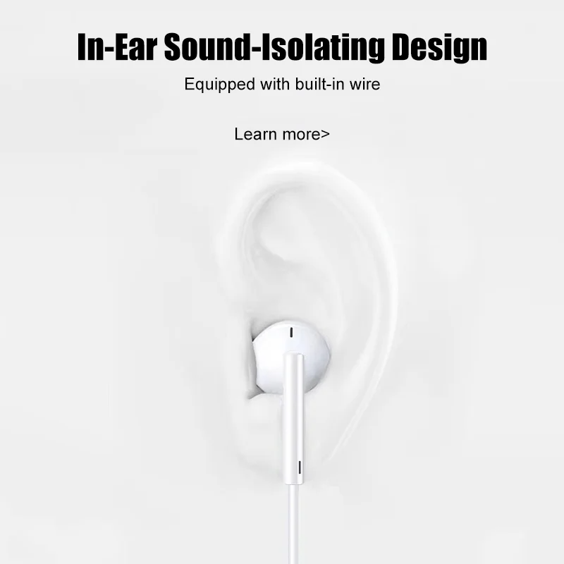Original Type C In-Ear Earphon - Wired Earphone Lightning review and price